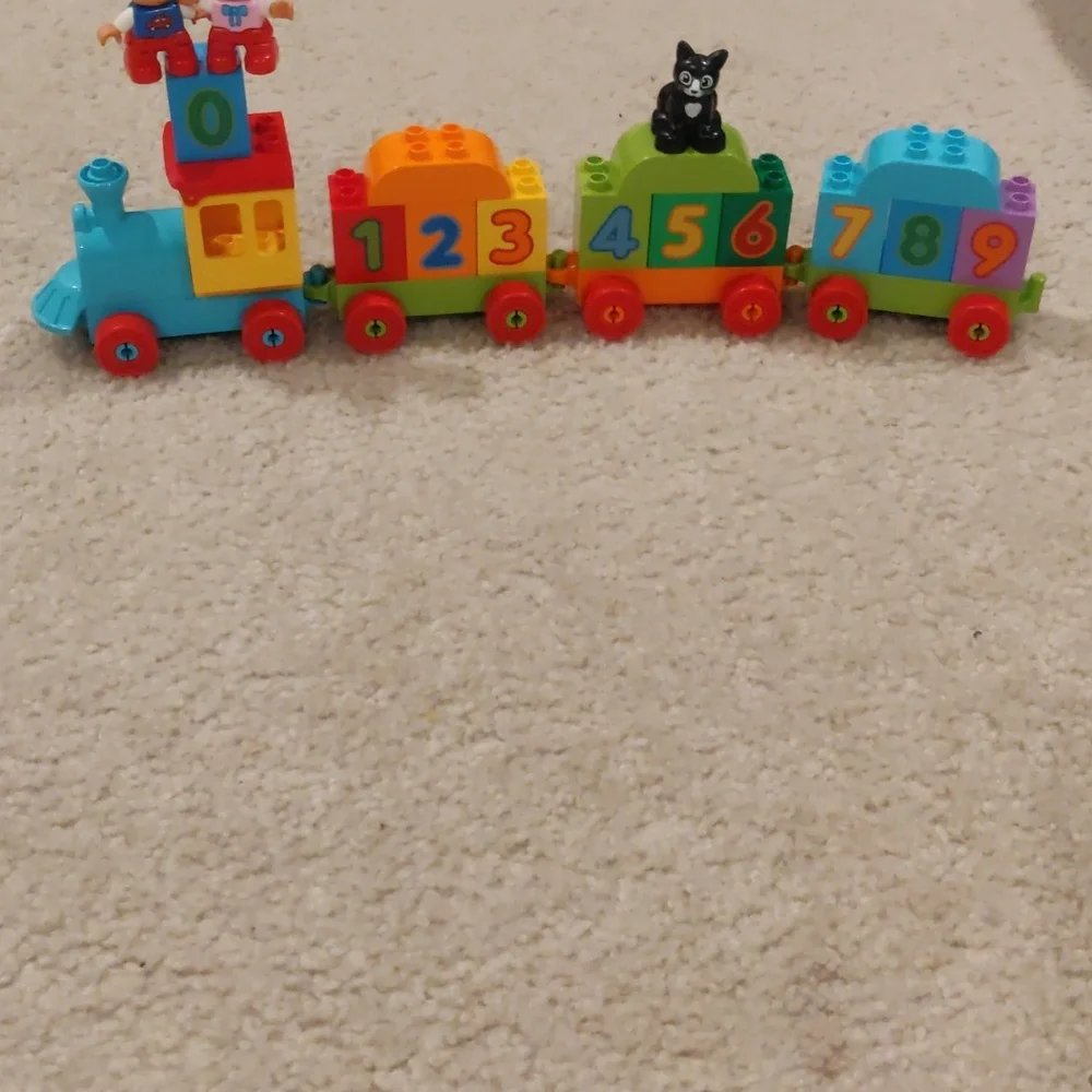 LEGO DUPLO Learn To Count Colorful Number Train Set 23 Pieces Ages 1.5-3